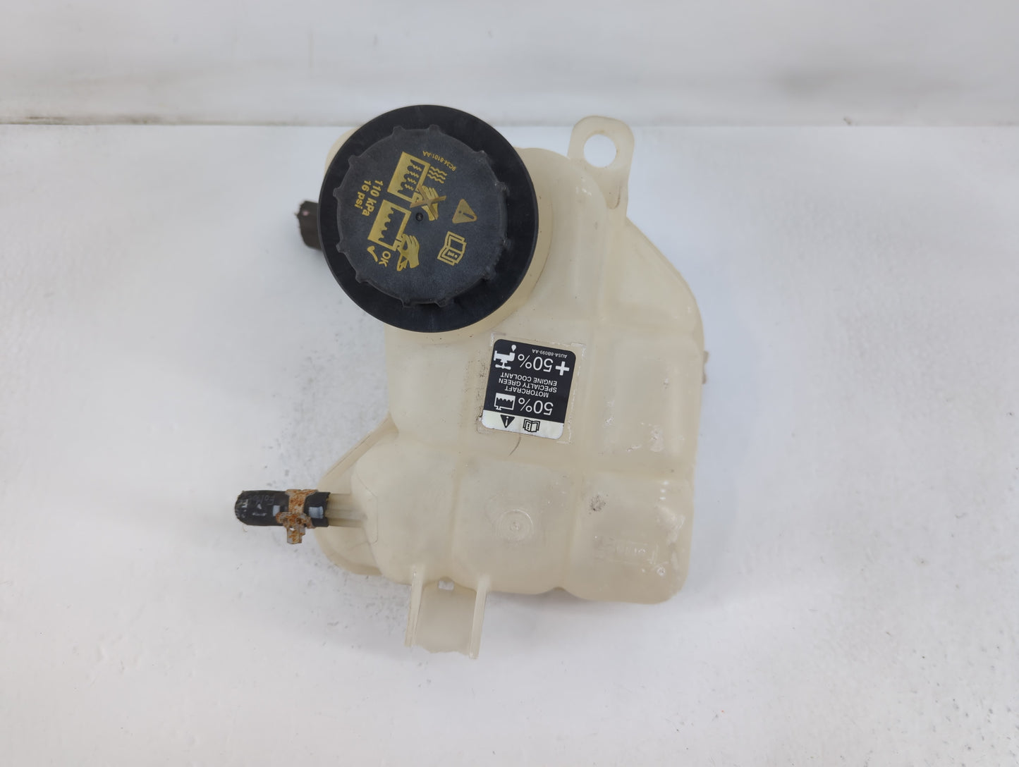 2010-2012 Ford Fusion Radiator Coolant Overflow Expansion Tank Bottle - Oemusedautoparts1.com
