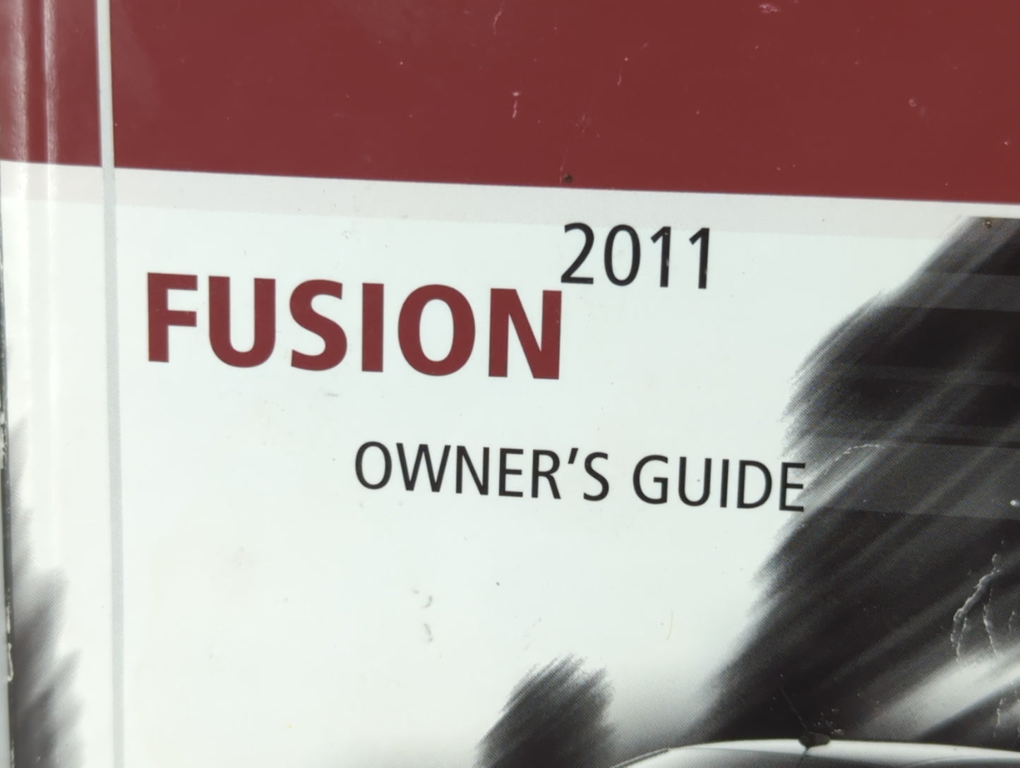 2011 Ford Fusion Owners Manual Book Guide P/N:BE5J 19A321 AB OEM Used Auto Parts - Oemusedautoparts1.com