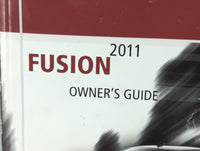 2011 Ford Fusion Owners Manual Book Guide P/N:BE5J 19A321 AB OEM Used Auto Parts - Oemusedautoparts1.com