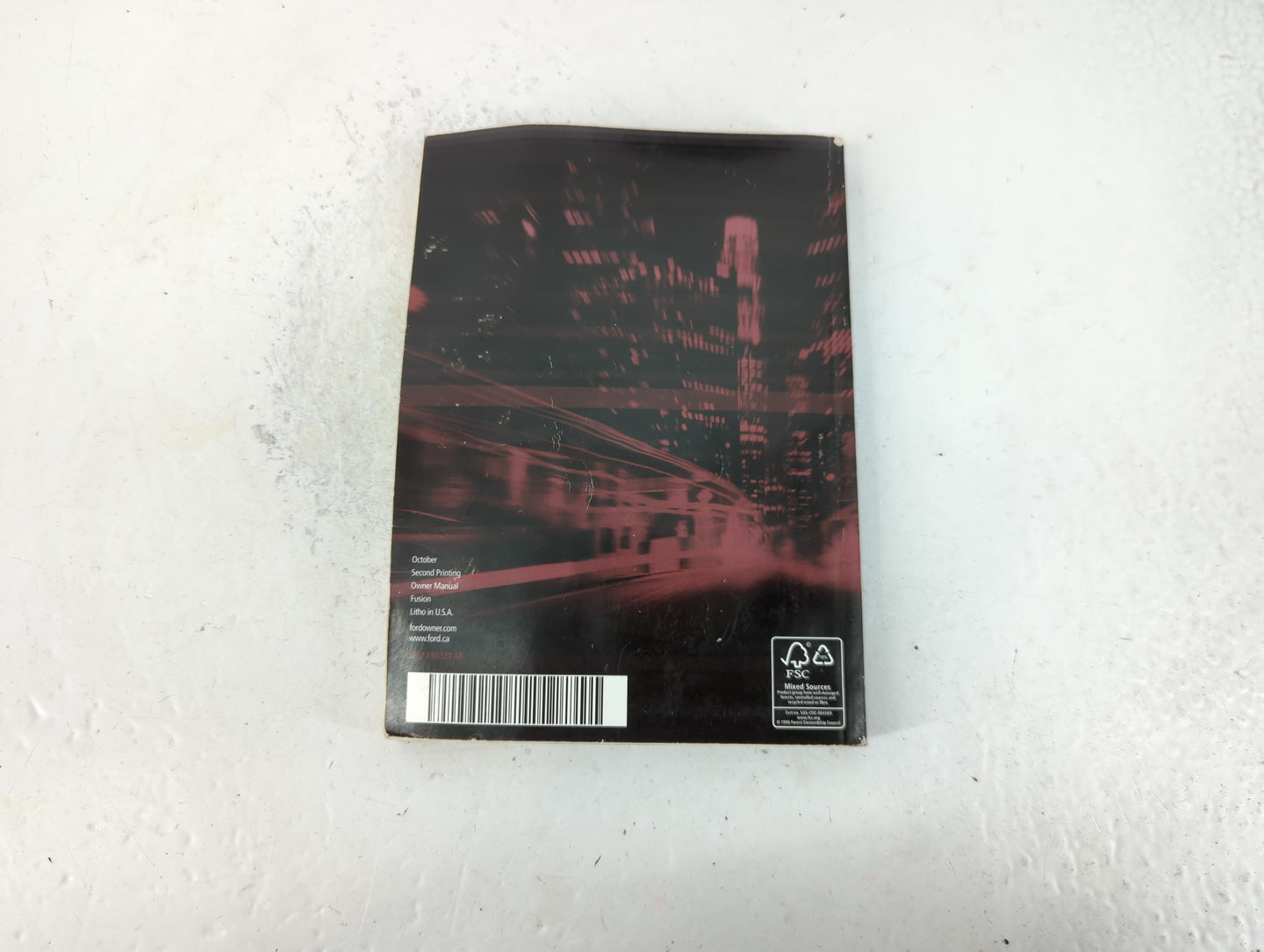 2011 Ford Fusion Owners Manual Book Guide P/N:BE5J 19A321 AB OEM Used Auto Parts - Oemusedautoparts1.com