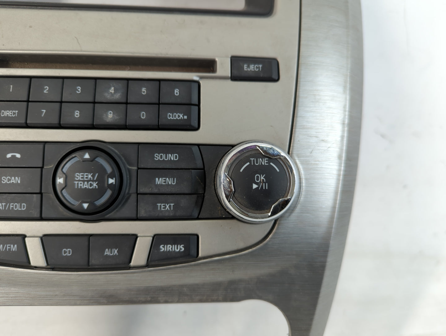 2010-2012 Ford Fusion Radio Control Panel - Oemusedautoparts1.com