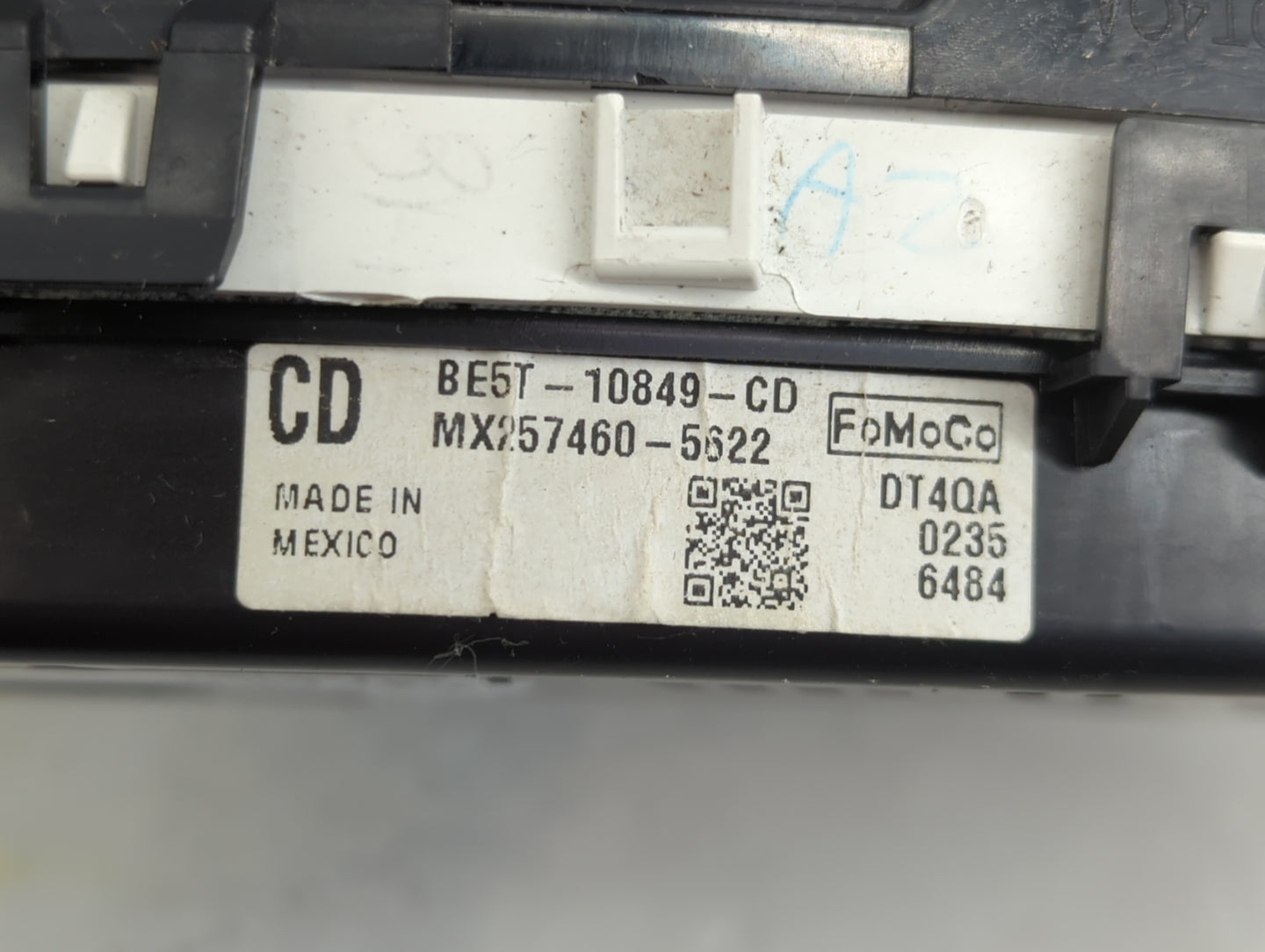 2011 Ford Fusion Instrument Cluster Speedometer Gauges P/N:BE5T-10849-CD Fits OEM Used Auto Parts - Oemusedautoparts1.com