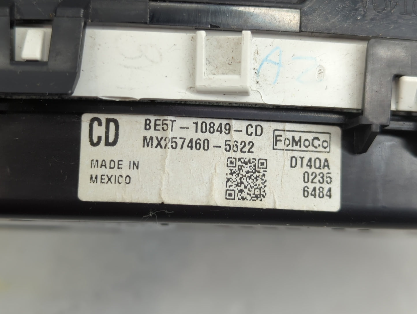 2011 Ford Fusion Instrument Cluster Speedometer Gauges P/N:BE5T-10849-CD Fits OEM Used Auto Parts - Oemusedautoparts1.com