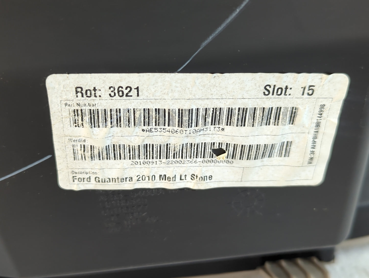 2011 Ford Fusion Passenger Glove Box Door Storage Compartment 801374 - Oemusedautoparts1.com