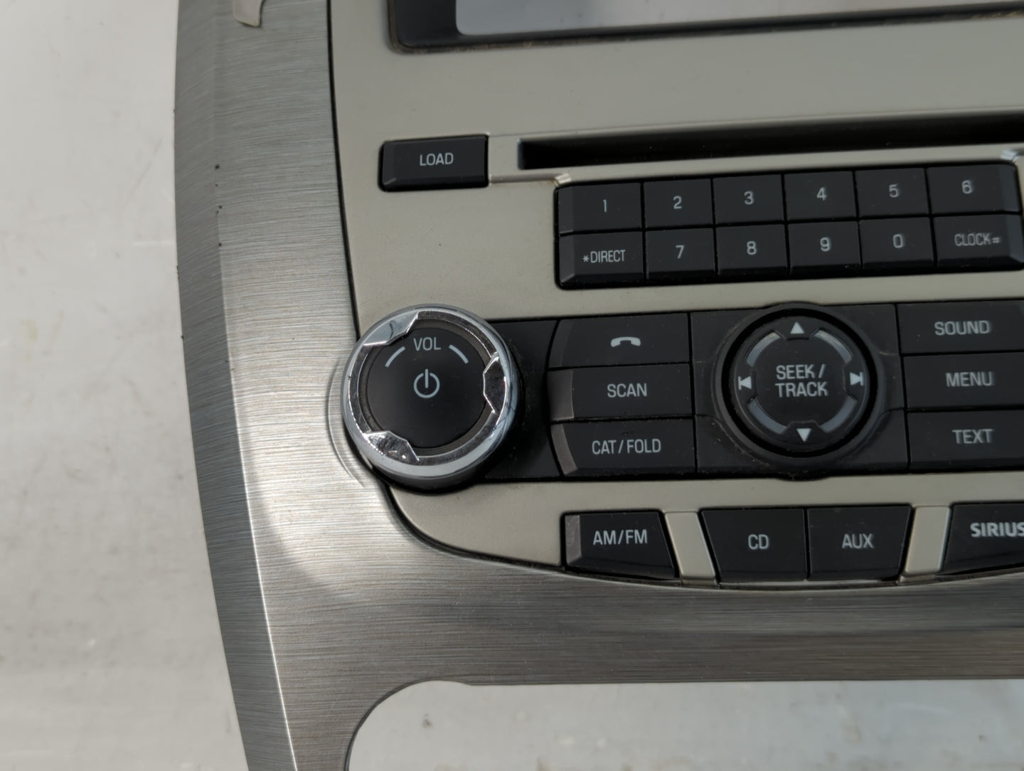 2010-2012 Ford Fusion Radio AM FM Cd Player Receiver Replacement P/N:9E5T-18A802-AE Fits Fits 2010 2011 2012 OEM Used Auto P