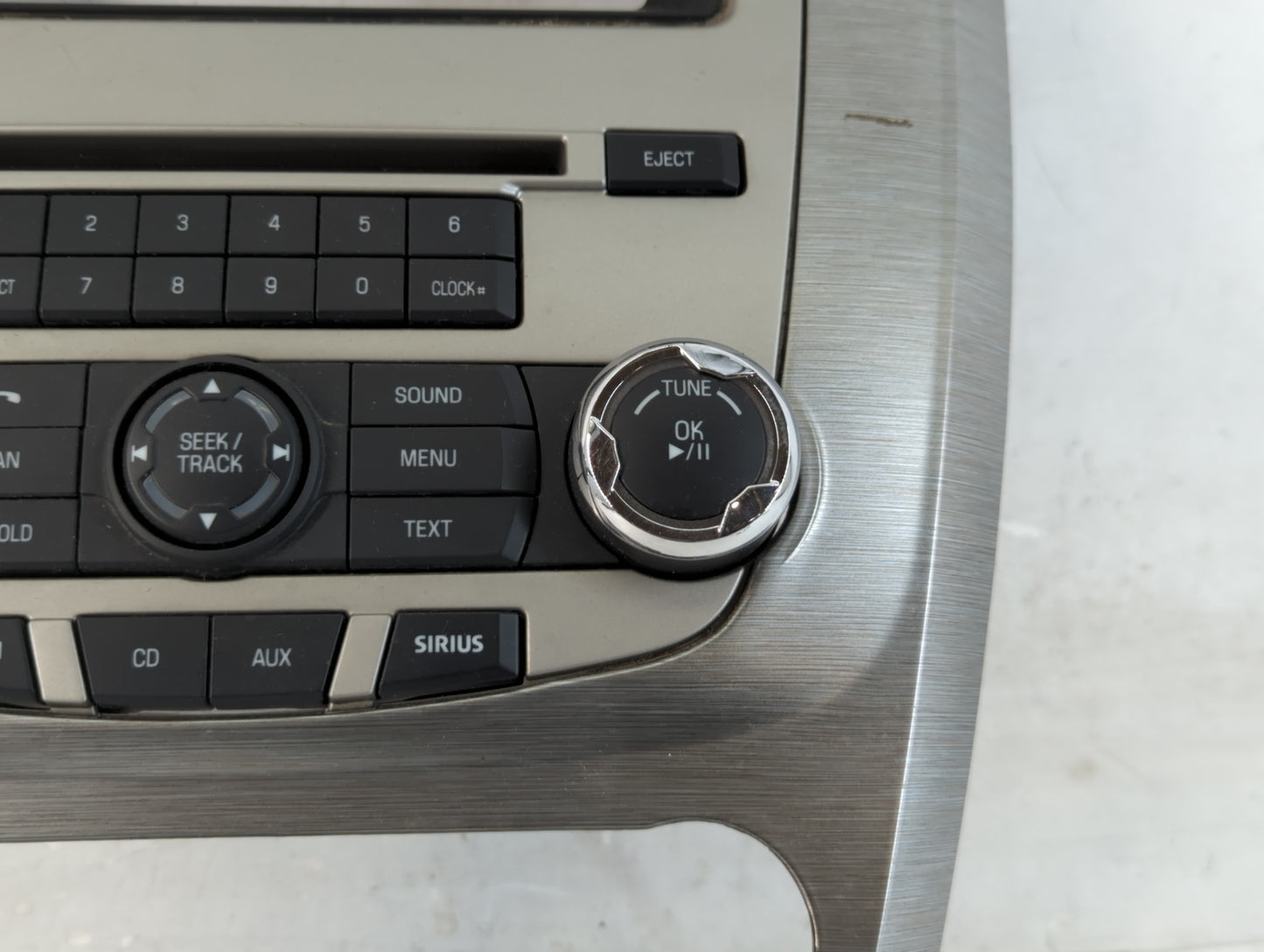 2010-2012 Ford Fusion Radio AM FM Cd Player Receiver Replacement P/N:9E5T-18A802-AE Fits Fits 2010 2011 2012 OEM Used Auto P