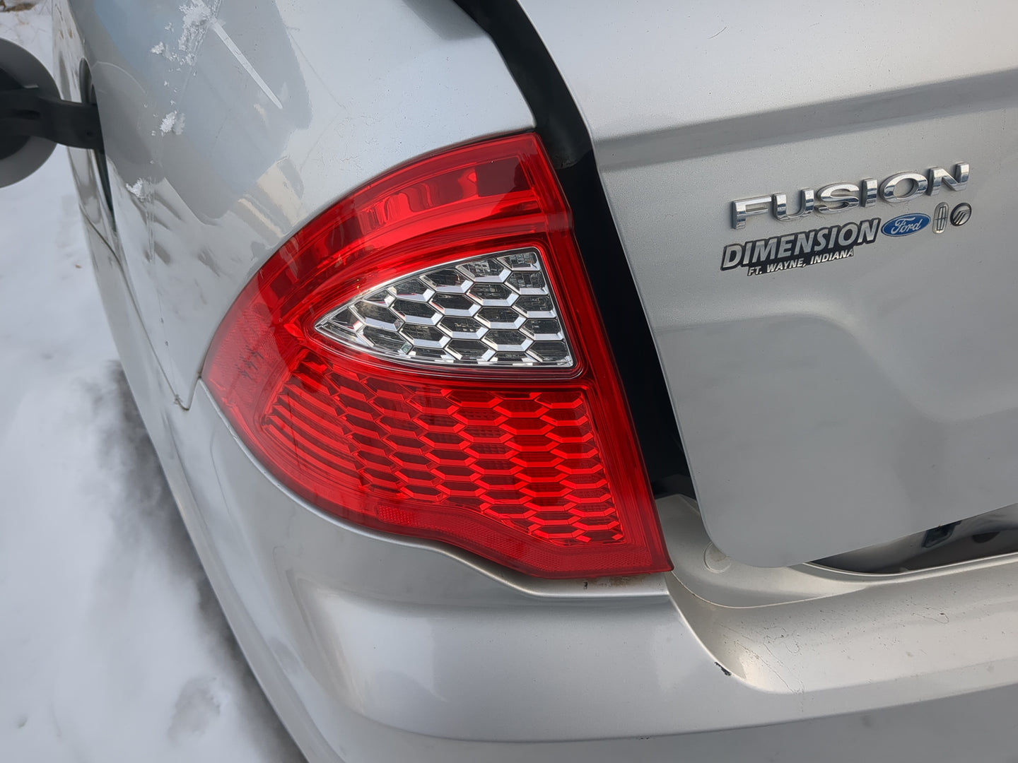 2010-2012 Ford Fusion Tail Light Assembly Driver Left OEM Fits Fits 2010 2011 2012 OEM Used Auto Parts - Oemusedautoparts1.c