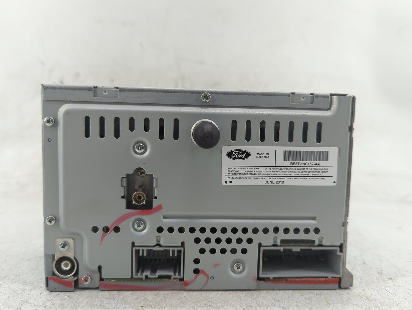 2011 Ford Fusion Radio AM FM Cd Player Receiver Replacement Fits OEM Used Auto Parts - Oemusedautoparts1.com