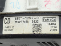 2011 Ford Fusion Instrument Cluster Speedometer Gauges P/N:BE5T-10849-CD Miles:131K Fits OEM Used Auto Parts - Oemusedautopa