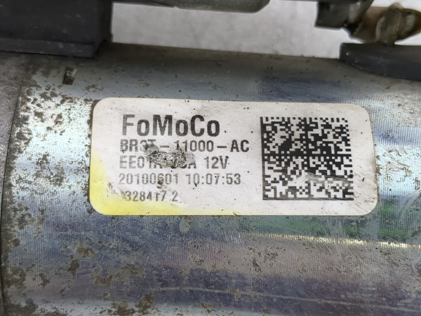 2011-2014 Ford Mustang Car Starter Motor Solenoid OEM P/N:BR3T-11000-AC Fits Fits 2011 2012 2013 2014 2015 OEM Used Auto Par