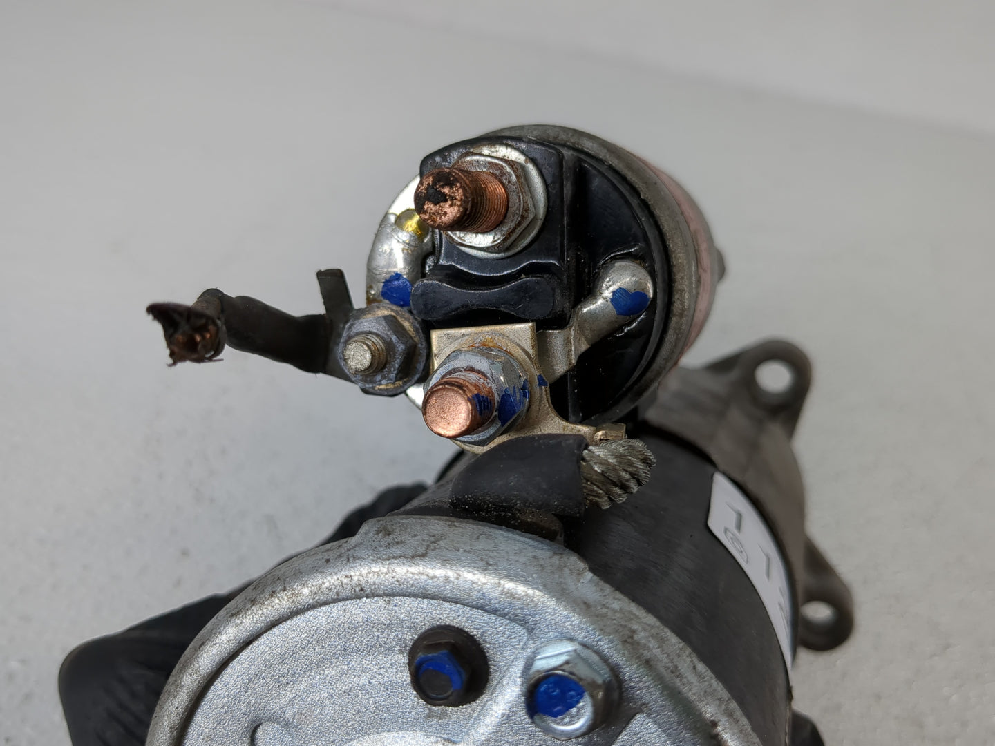 2011-2014 Ford Mustang Car Starter Motor Solenoid OEM P/N:BR3T-11000-CB Fits Fits 2011 2012 2013 2014 OEM Used Auto Parts - 