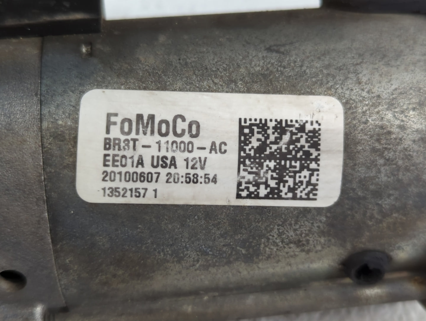 2011-2014 Ford Mustang Car Starter Motor Solenoid OEM P/N:BR3T-11000-AC Fits Fits 2011 2012 2013 2014 2015 OEM Used Auto Par