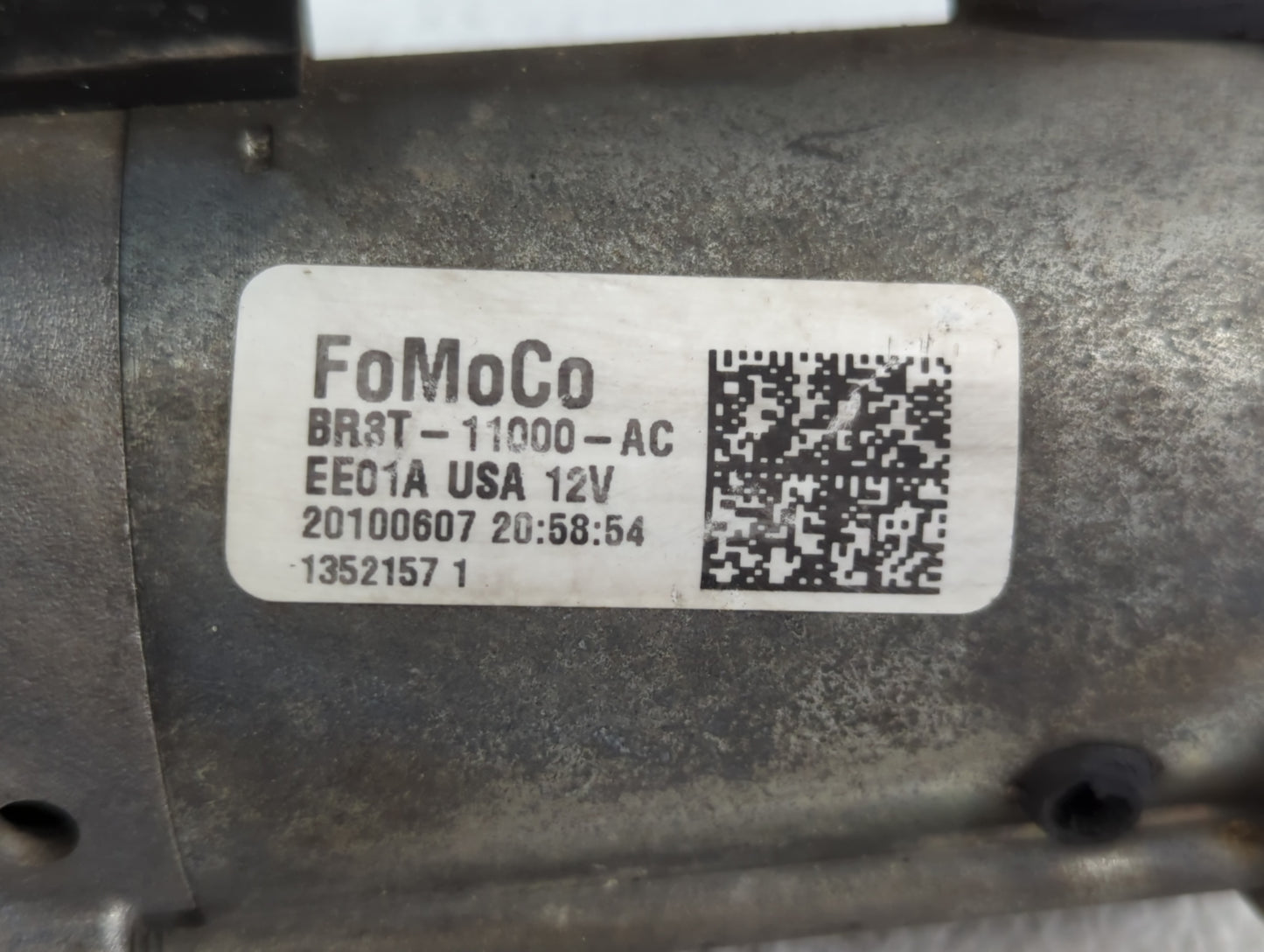 2011-2014 Ford Mustang Car Starter Motor Solenoid OEM P/N:BR3T-11000-AC Fits Fits 2011 2012 2013 2014 2015 OEM Used Auto Par