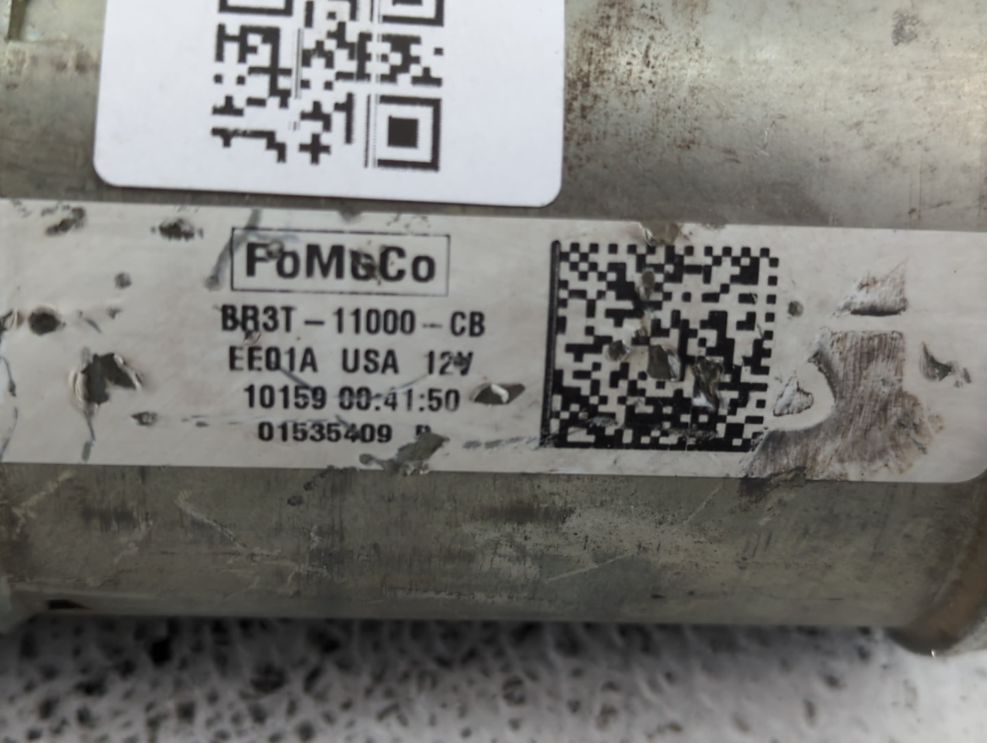 2011-2014 Ford Mustang Car Starter Motor Solenoid OEM P/N:BR3T-11000-CB Fits Fits 2011 2012 2013 2014 OEM Used Auto Parts - 