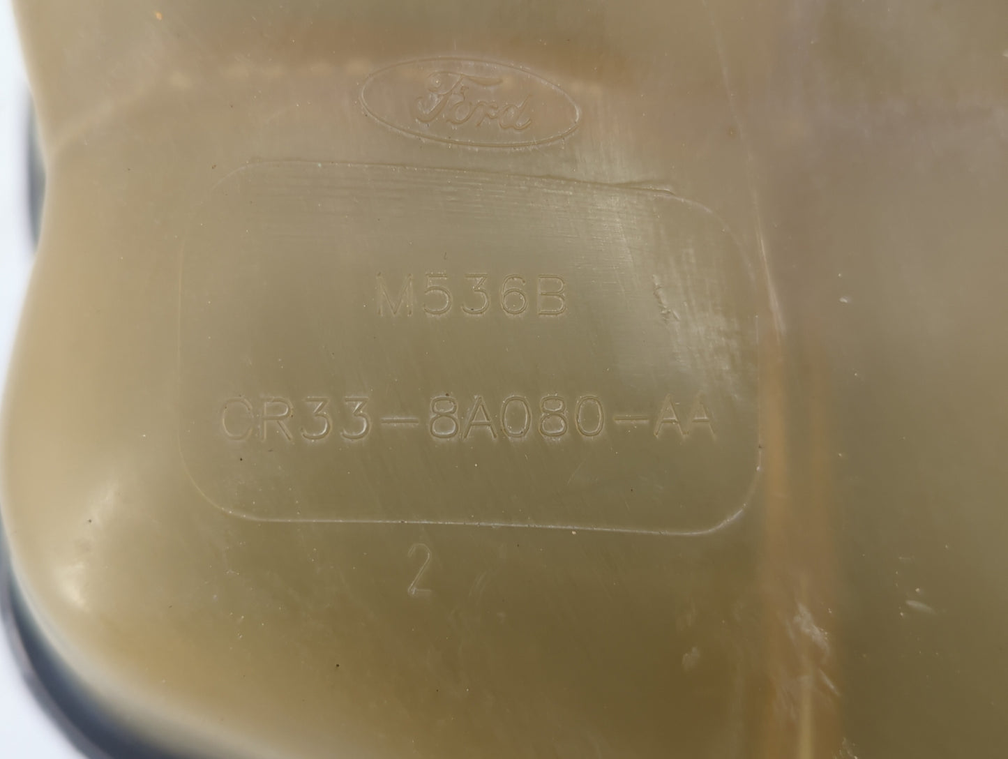 2011-2014 Ford Mustang Radiator Coolant Overflow Expansion Tank Bottle 1369267 - Oemusedautoparts1.com