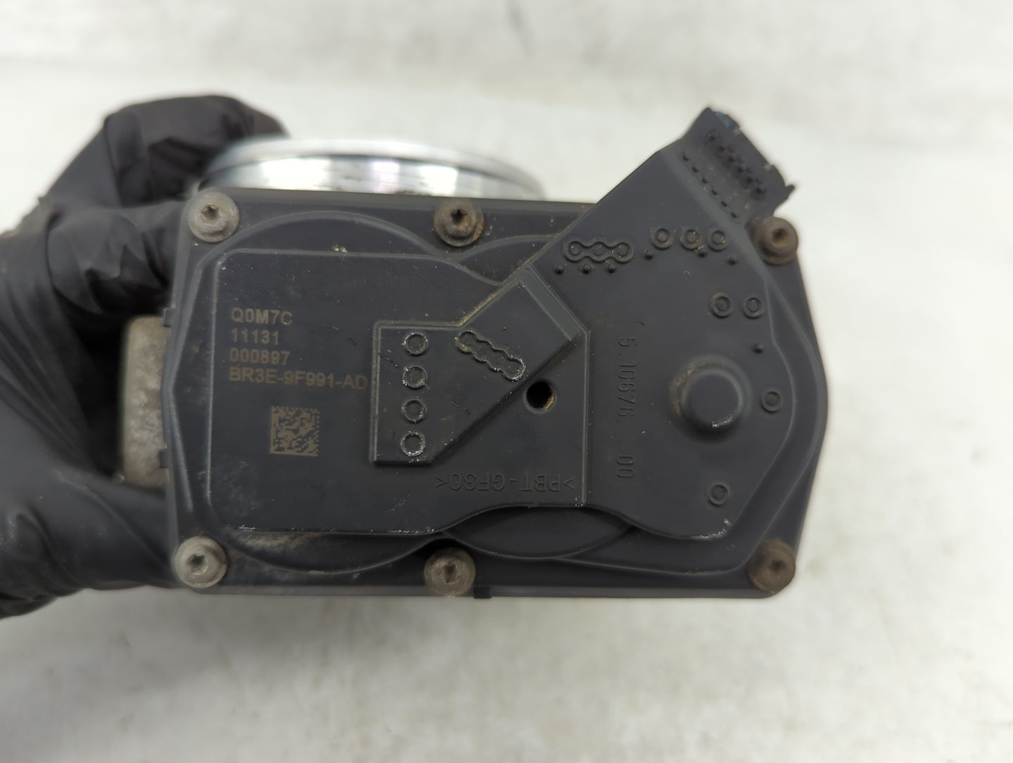 2011-2014 Ford Mustang Throttle Body P/N:BR3E-9F991-AD Fits Fits 2011 2012 2013 2014 OEM Used Auto Parts - Oemusedautoparts1