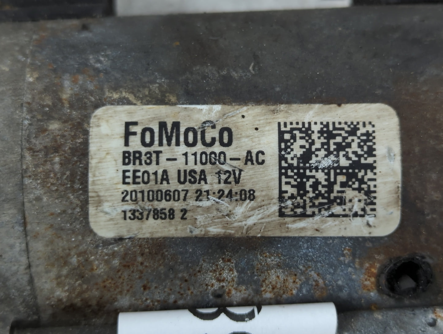 2011-2014 Ford Mustang Car Starter Motor Solenoid OEM P/N:BR3T-11000-AC Fits Fits 2011 2012 2013 2014 2015 OEM Used Auto Par