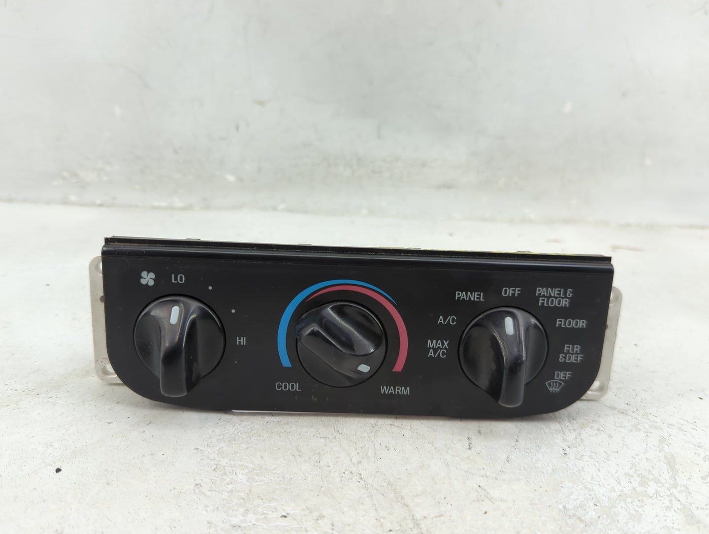2003-2011 Ford Ranger Climate Control Module Temperature AC/Heater Replacement Fits OEM Used Auto Parts - Oemusedautoparts1.