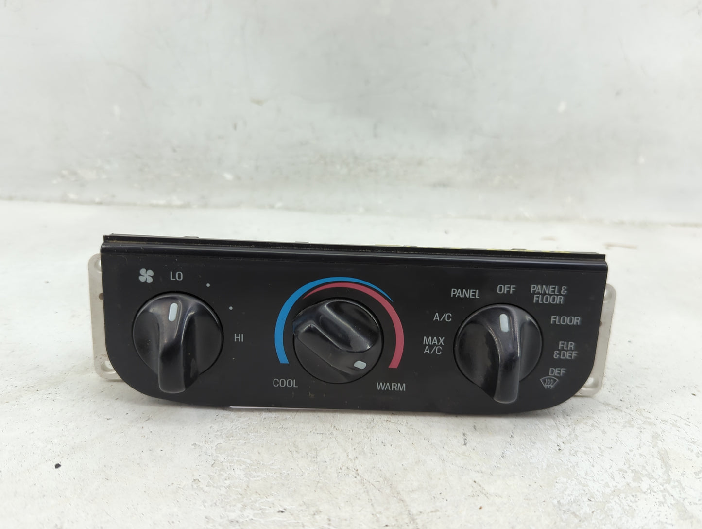2003-2011 Ford Ranger Climate Control Module Temperature AC/Heater Replacement Fits OEM Used Auto Parts - Oemusedautoparts1.