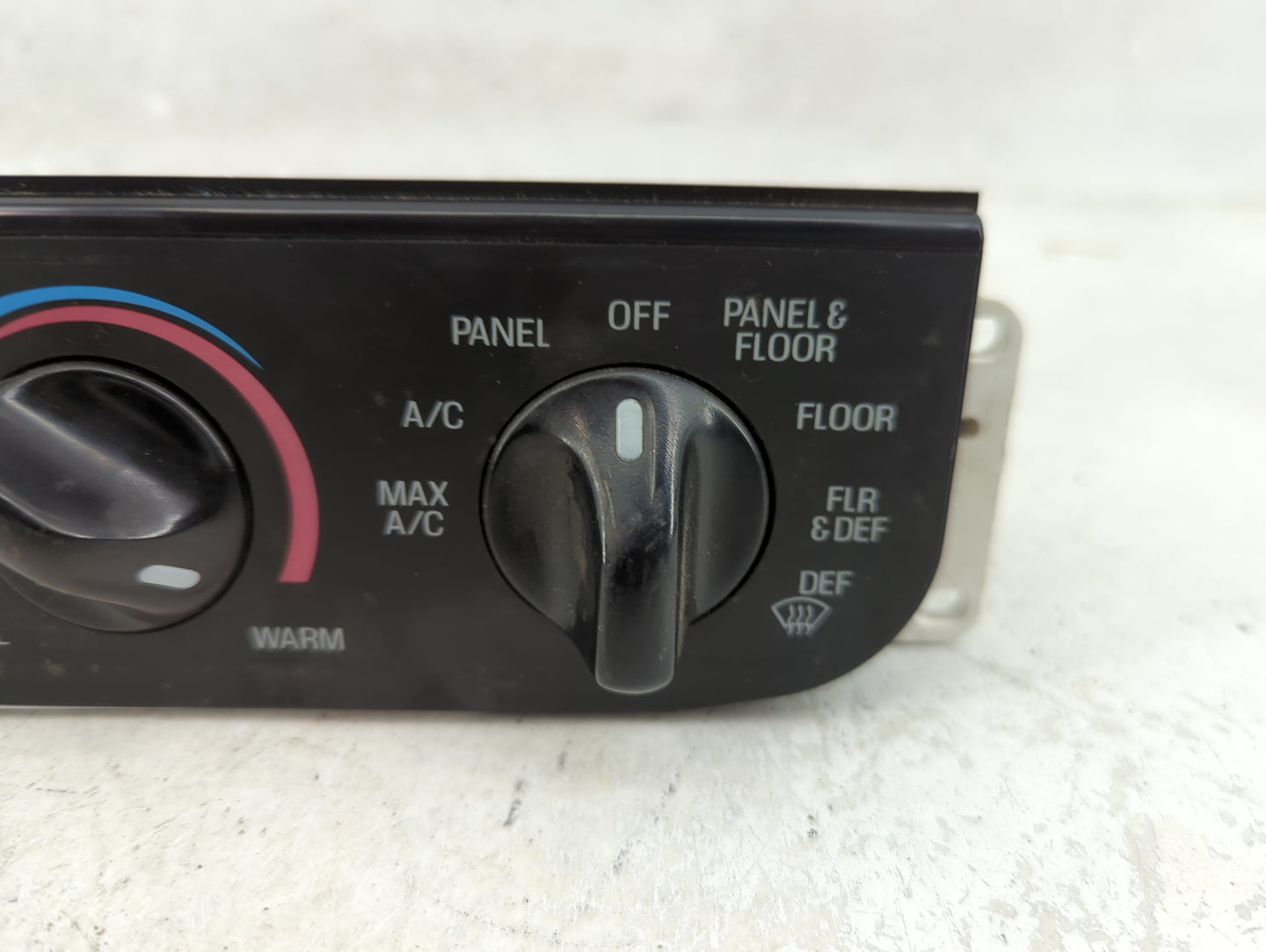 2003-2011 Ford Ranger Climate Control Module Temperature AC/Heater Replacement Fits OEM Used Auto Parts - Oemusedautoparts1.