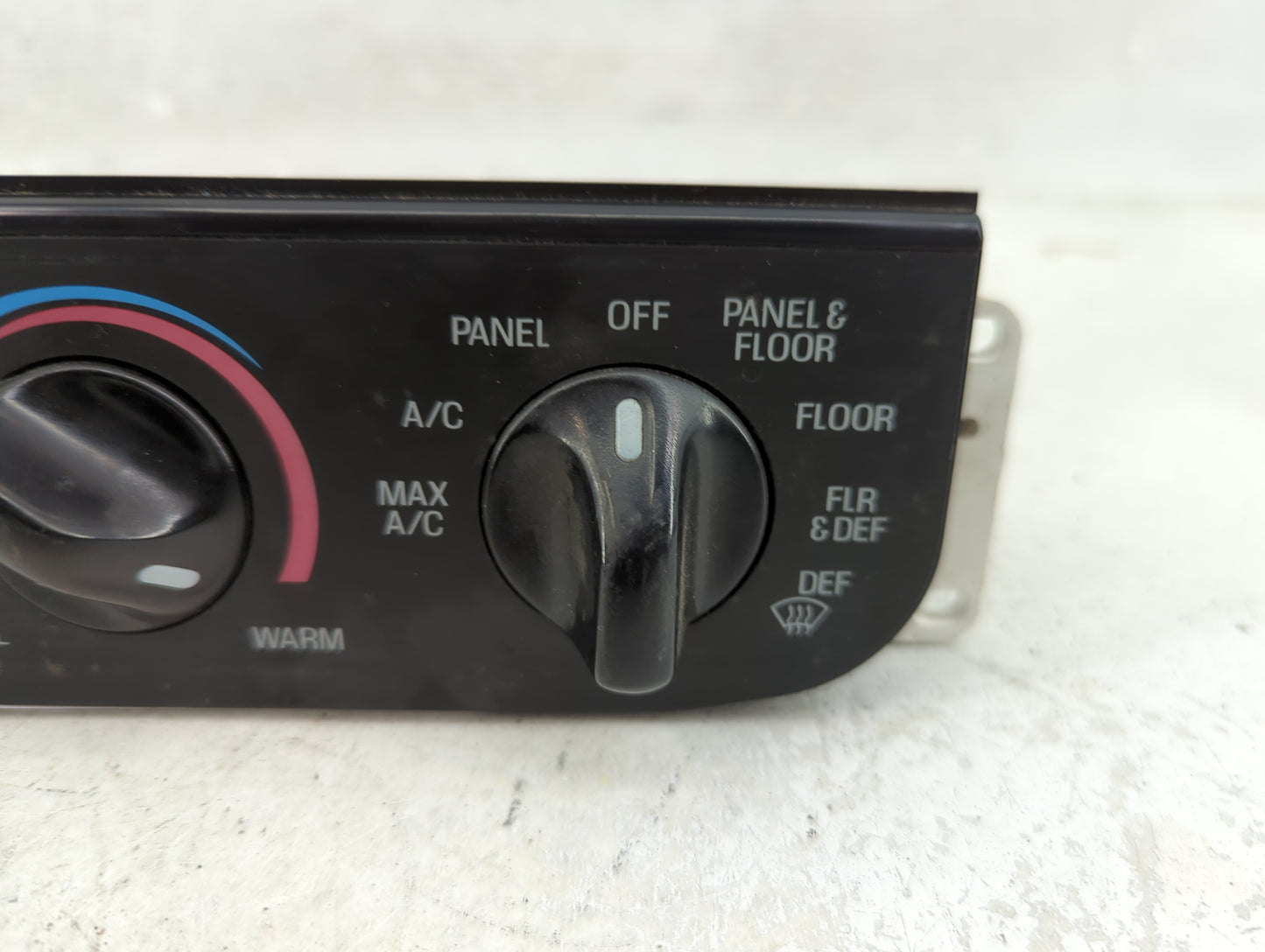 2003-2011 Ford Ranger Climate Control Module Temperature AC/Heater Replacement Fits OEM Used Auto Parts - Oemusedautoparts1.