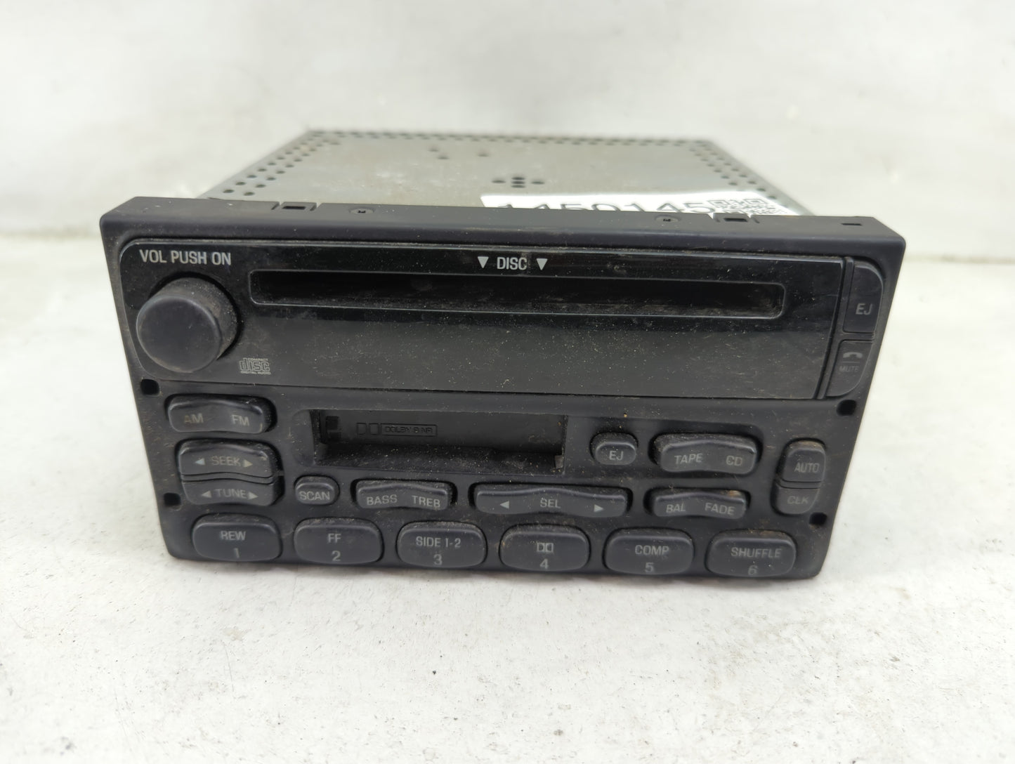 2007-2011 Ford Ranger Radio AM FM Cd Player Receiver Replacement P/N:1F2F-18C868-AA Fits Fits 2007 2008 2009 2010 2011 OEM U