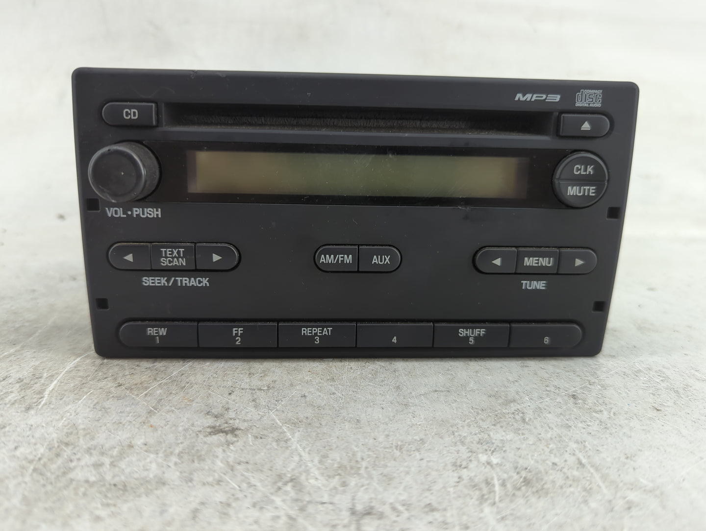 2007-2011 Ford Ranger Radio AM FM Cd Player Receiver Replacement P/N:7L5T-18C869-AC 7L5T18C869AC Fits OEM Used Auto Parts - 