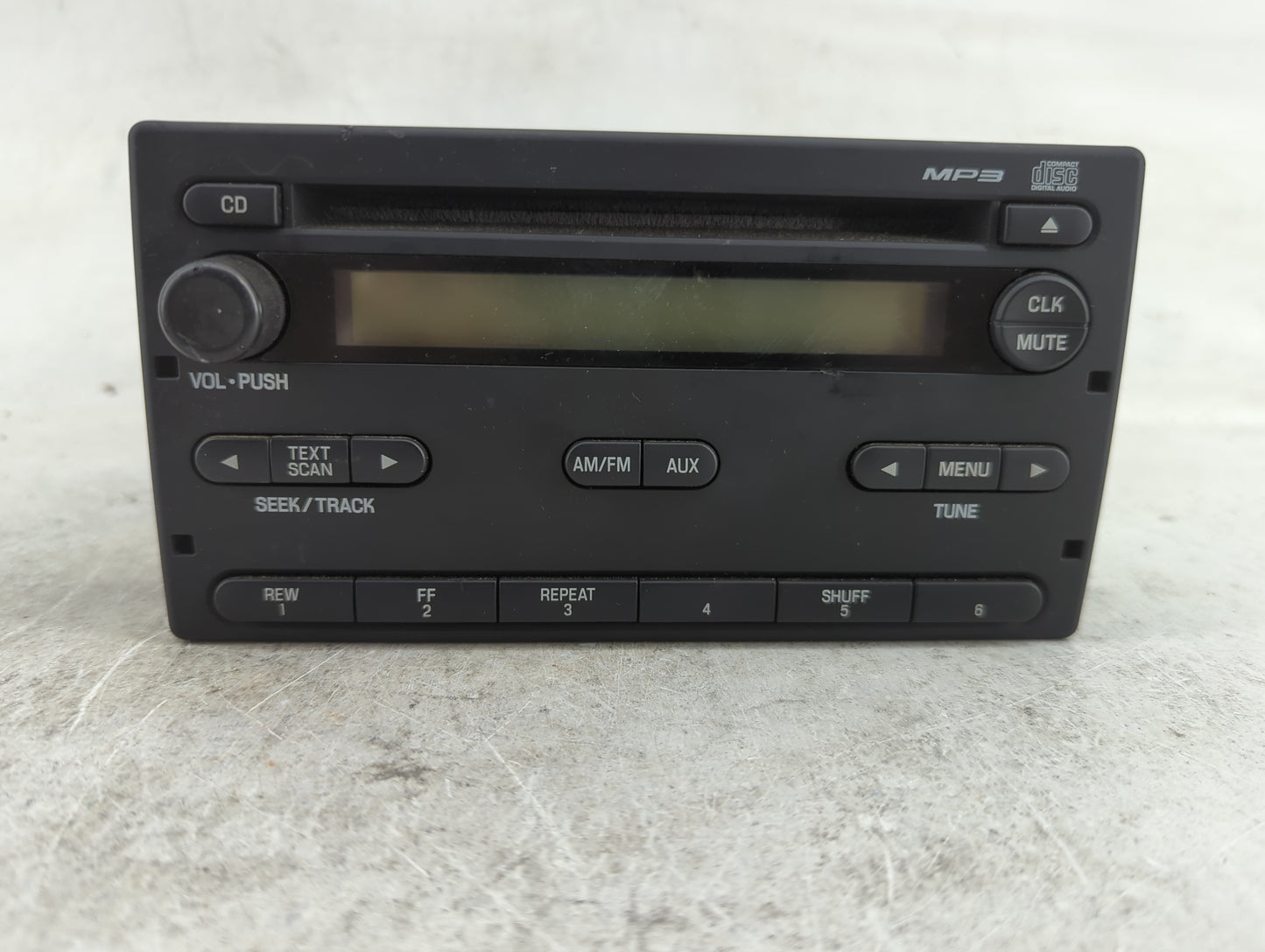 2007-2011 Ford Ranger Radio AM FM Cd Player Receiver Replacement P/N:7L5T-18C869-AC 7L5T18C869AC Fits OEM Used Auto Parts - 