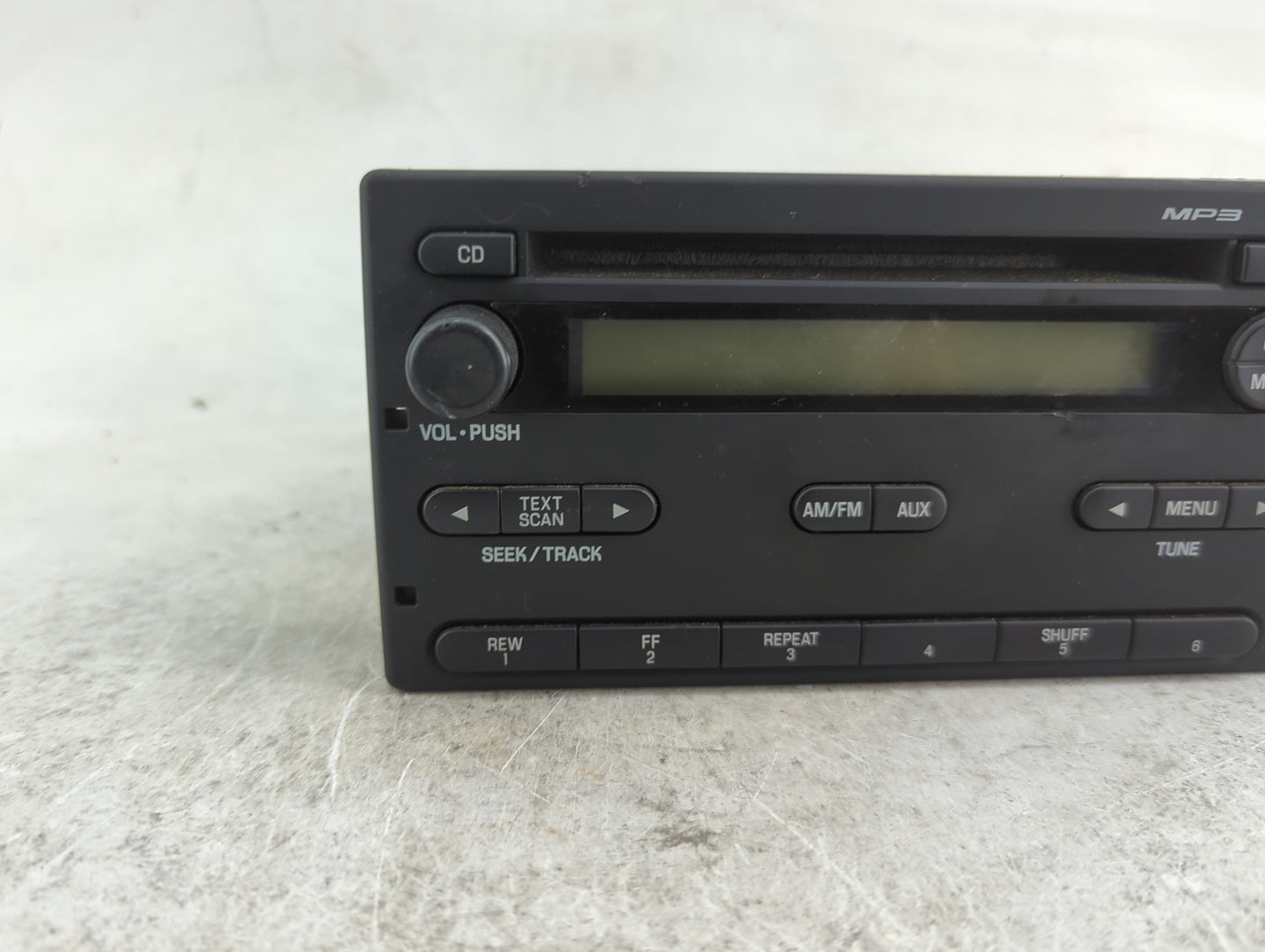 2007-2011 Ford Ranger Radio AM FM Cd Player Receiver Replacement P/N:7L5T-18C869-AC 7L5T18C869AC Fits OEM Used Auto Parts - 