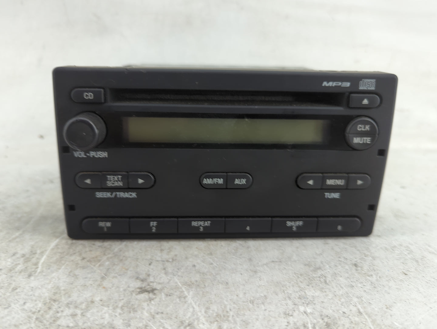 2007-2011 Ford Ranger Radio AM FM Cd Player Receiver Replacement P/N:7L5T-18C869-AC 7L5T18C869AC Fits OEM Used Auto Parts - 