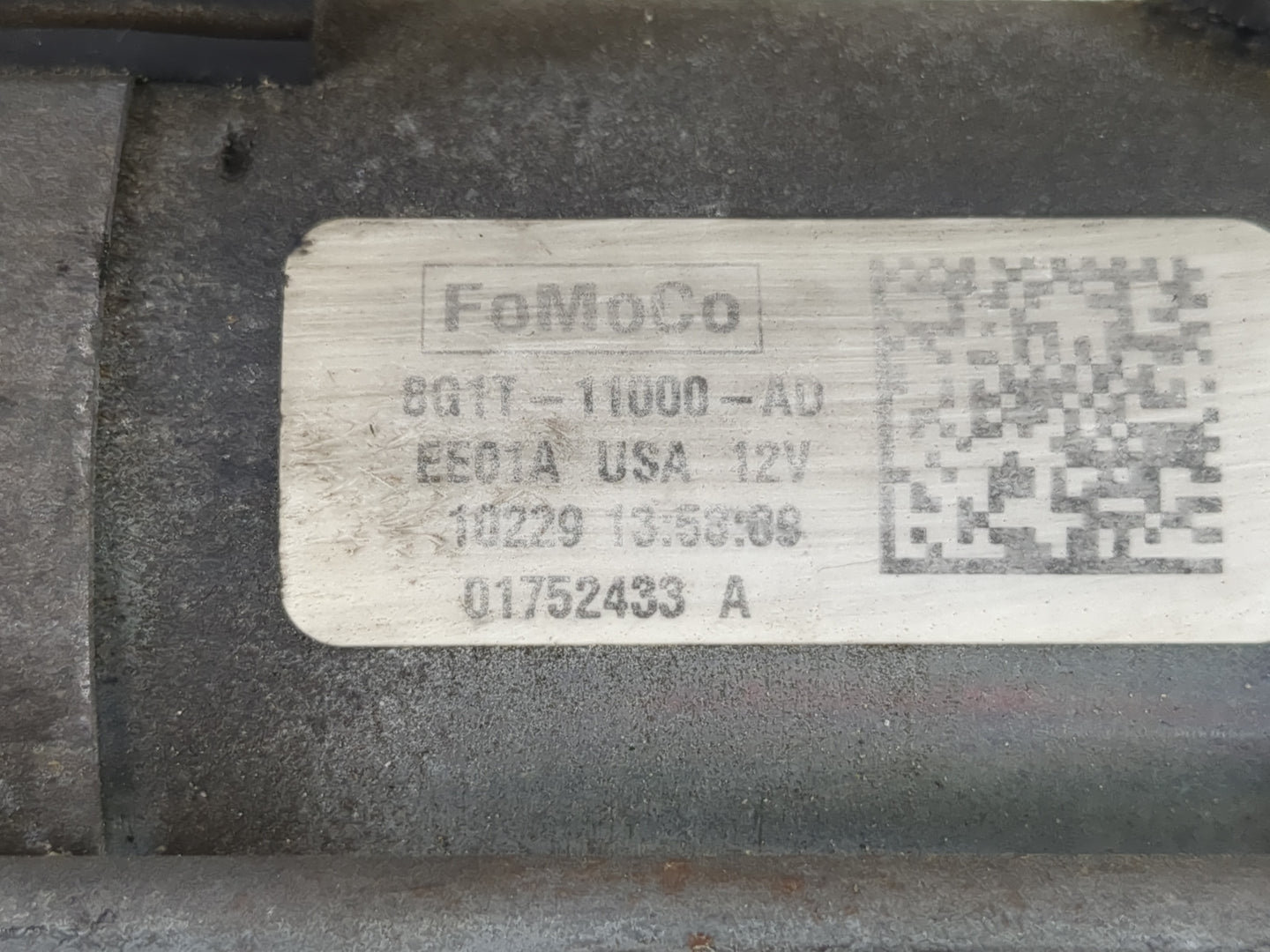 2008-2019 Ford Taurus Car Starter Motor Solenoid OEM P/N:8G1T-11000-AD 62260097 Fits OEM Used Auto Parts - Oemusedautoparts1