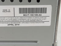2011-2012 Ford Taurus Radio AM FM Cd Player Receiver Replacement P/N:BG1T-19C159-AA Fits Fits 2011 2012 OEM Used Auto Parts 
