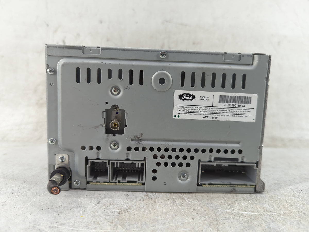 2011-2012 Ford Taurus Radio AM FM Cd Player Receiver Replacement P/N:BG1T-19C159-AA Fits Fits 2011 2012 OEM Used Auto Parts 