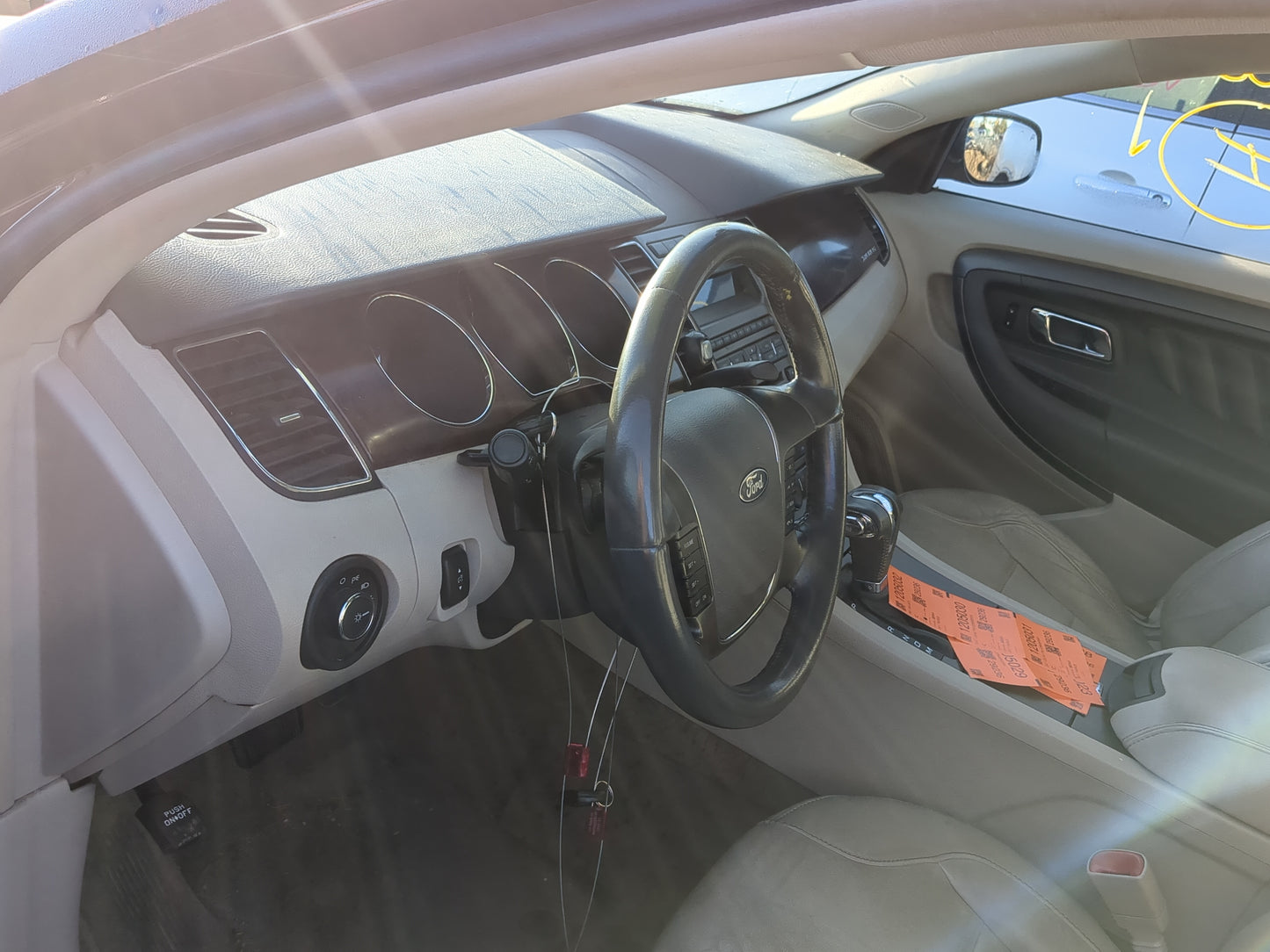 2011-2012 Ford Taurus Air Bag Driver Left Steering Wheel Mounted - Oemusedautoparts1.com