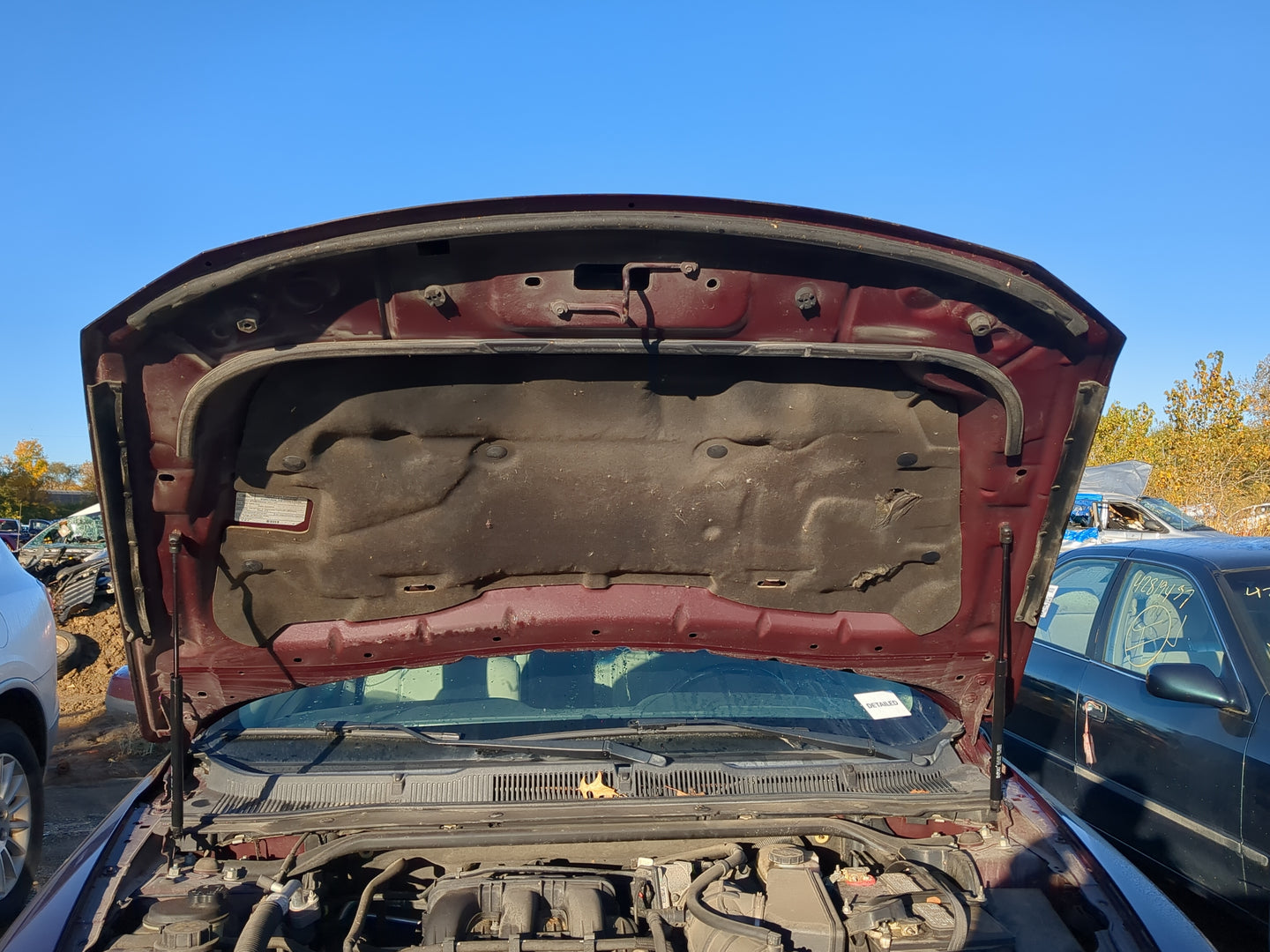 2010-2012 Ford Taurus Hood Oem - Oemusedautoparts1.com