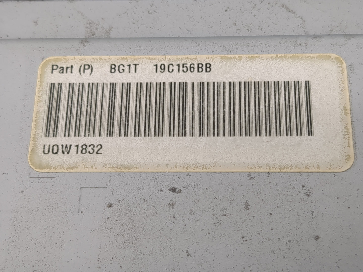 2011 Ford Taurus Radio AM FM Cd Player Receiver Replacement P/N:BG1T 19C156BB Fits OEM Used Auto Parts - Oemusedautoparts1.c