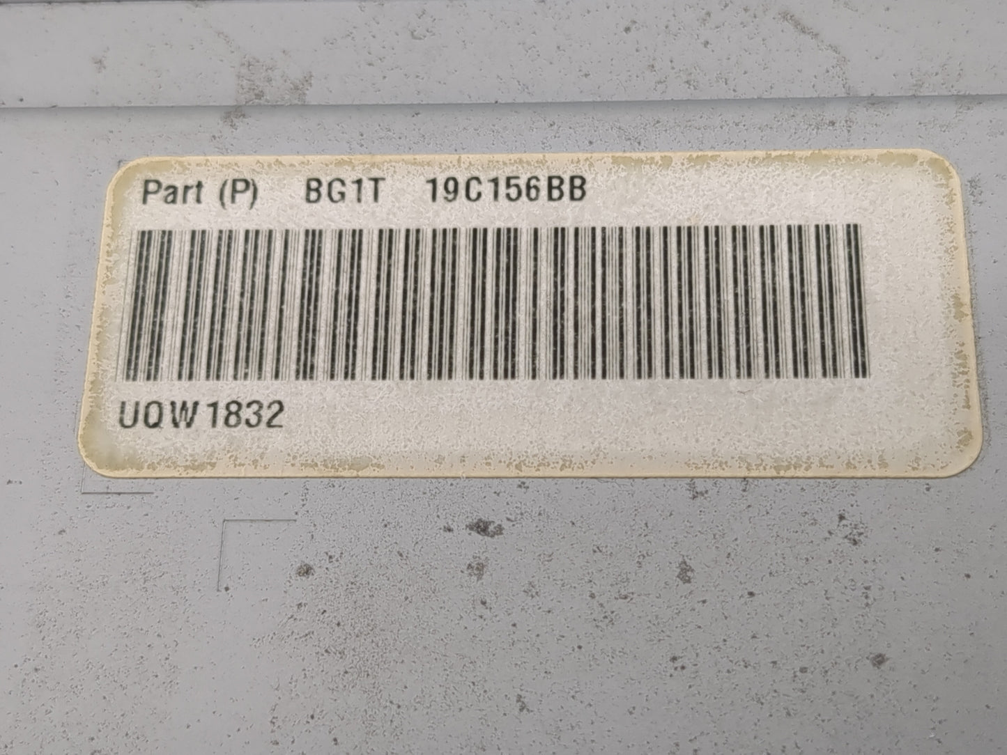 2011 Ford Taurus Radio AM FM Cd Player Receiver Replacement P/N:BG1T 19C156BB Fits OEM Used Auto Parts - Oemusedautoparts1.c