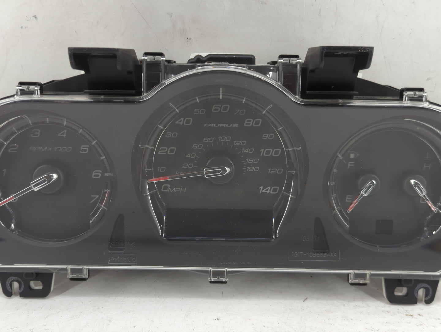 2011 Ford Taurus Instrument Cluster Speedometer Gauges P/N:BG1T-10849-ED Fits OEM Used Auto Parts - Oemusedautoparts1.com