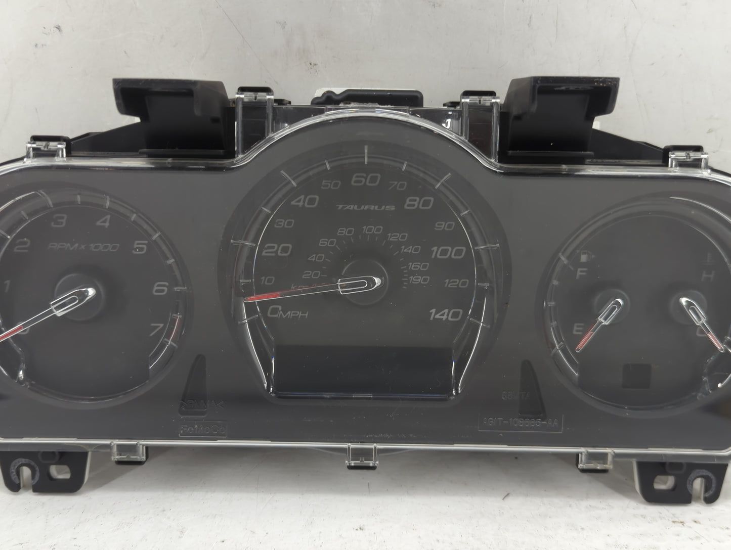 2011 Ford Taurus Instrument Cluster Speedometer Gauges P/N:BG1T-10849-ED Fits OEM Used Auto Parts - Oemusedautoparts1.com