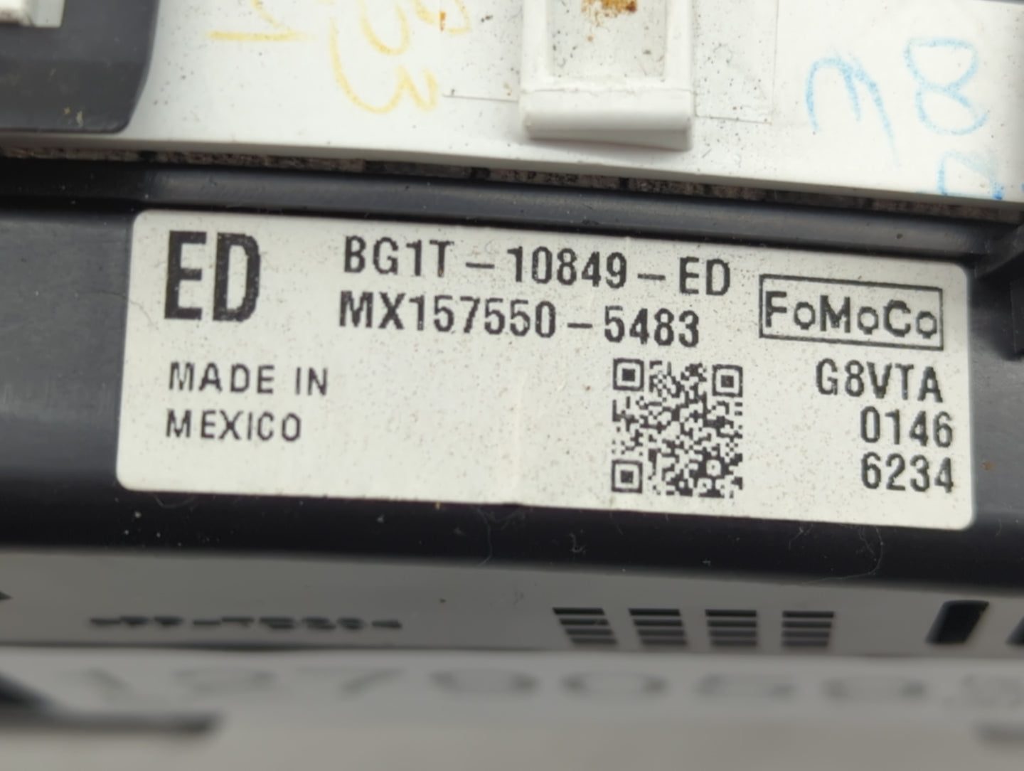2011 Ford Taurus Instrument Cluster Speedometer Gauges P/N:BG1T-10849-ED Fits OEM Used Auto Parts - Oemusedautoparts1.com