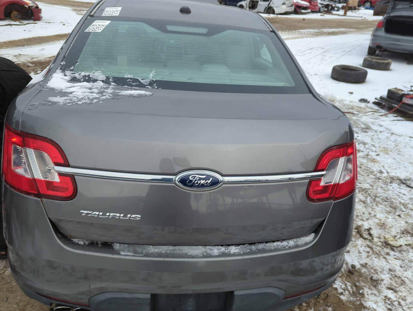 2010-2012 Ford Taurus Trunk/decklid/hatch/tailgate Oem 1310631 - Oemusedautoparts1.com