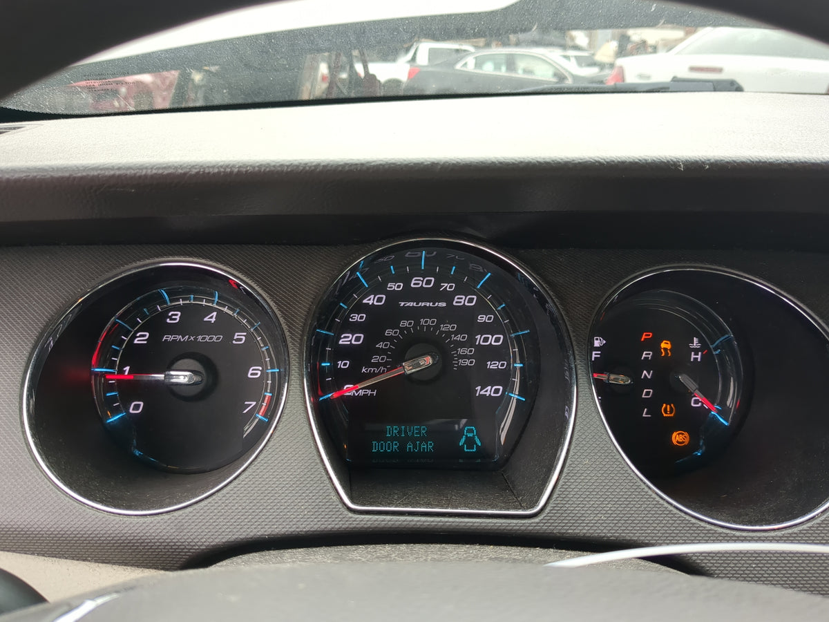 2011 Ford Taurus Instrument Cluster Speedometer Gauges Miles:216K Fits OEM Used Auto Parts - Oemusedautoparts1.com