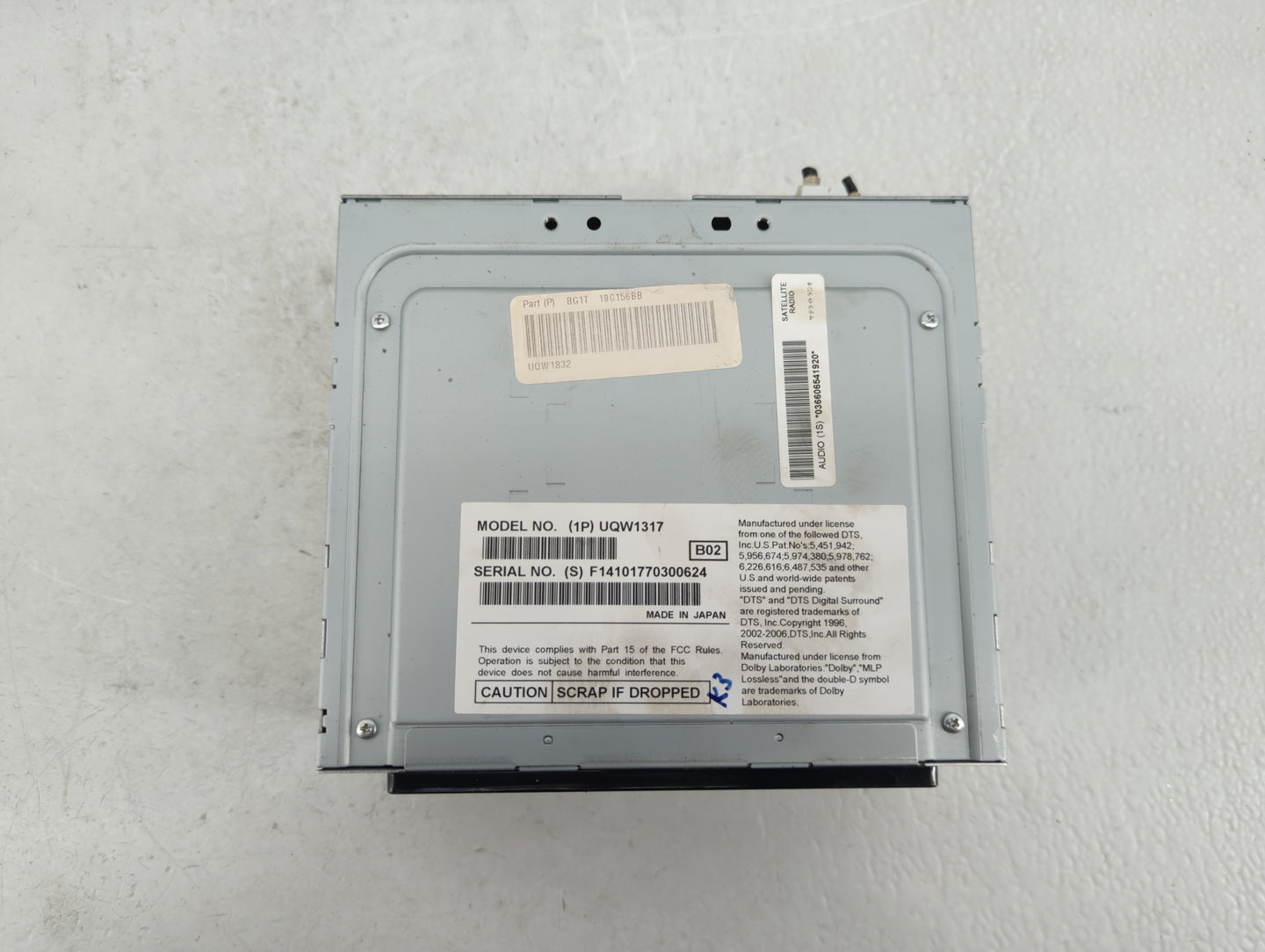 2011 Ford Taurus Radio AM FM Cd Player Receiver Replacement P/N:BG1T 19C156BB Fits OEM Used Auto Parts - Oemusedautoparts1.c
