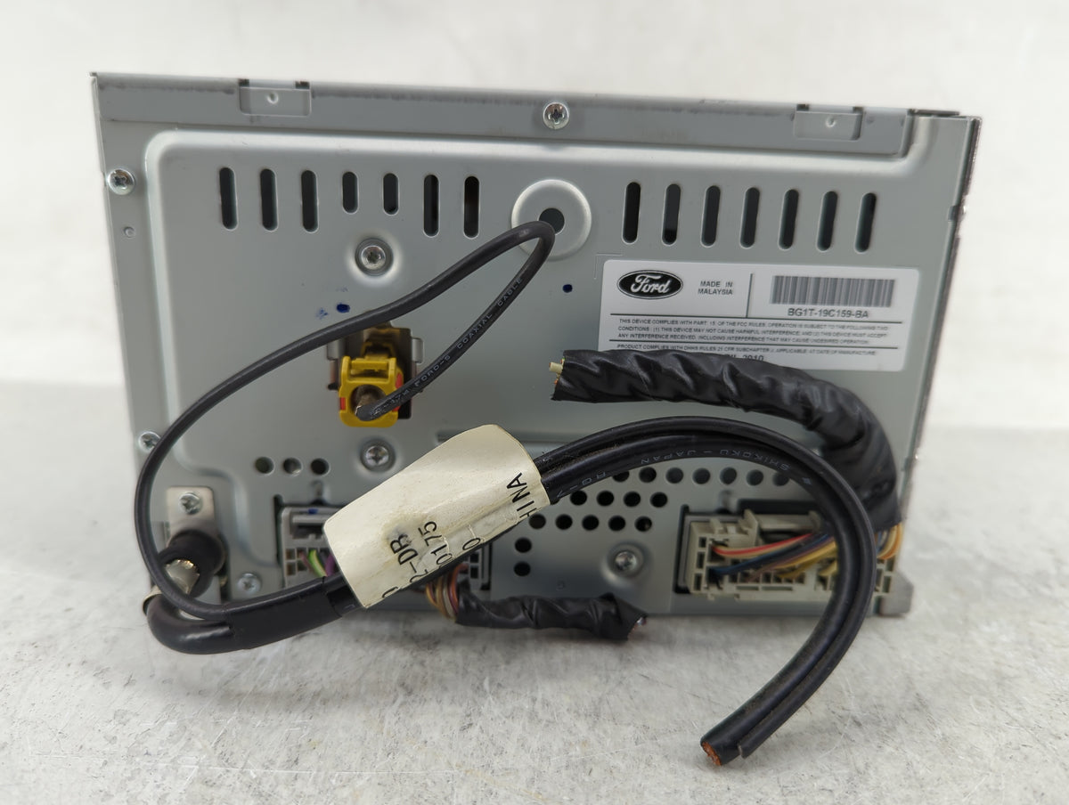 2011-2012 Ford Taurus Radio AM FM Cd Player Receiver Replacement P/N:BG1T-19C159-BA Fits 2011 2012 OEM Used Auto Parts - Oem