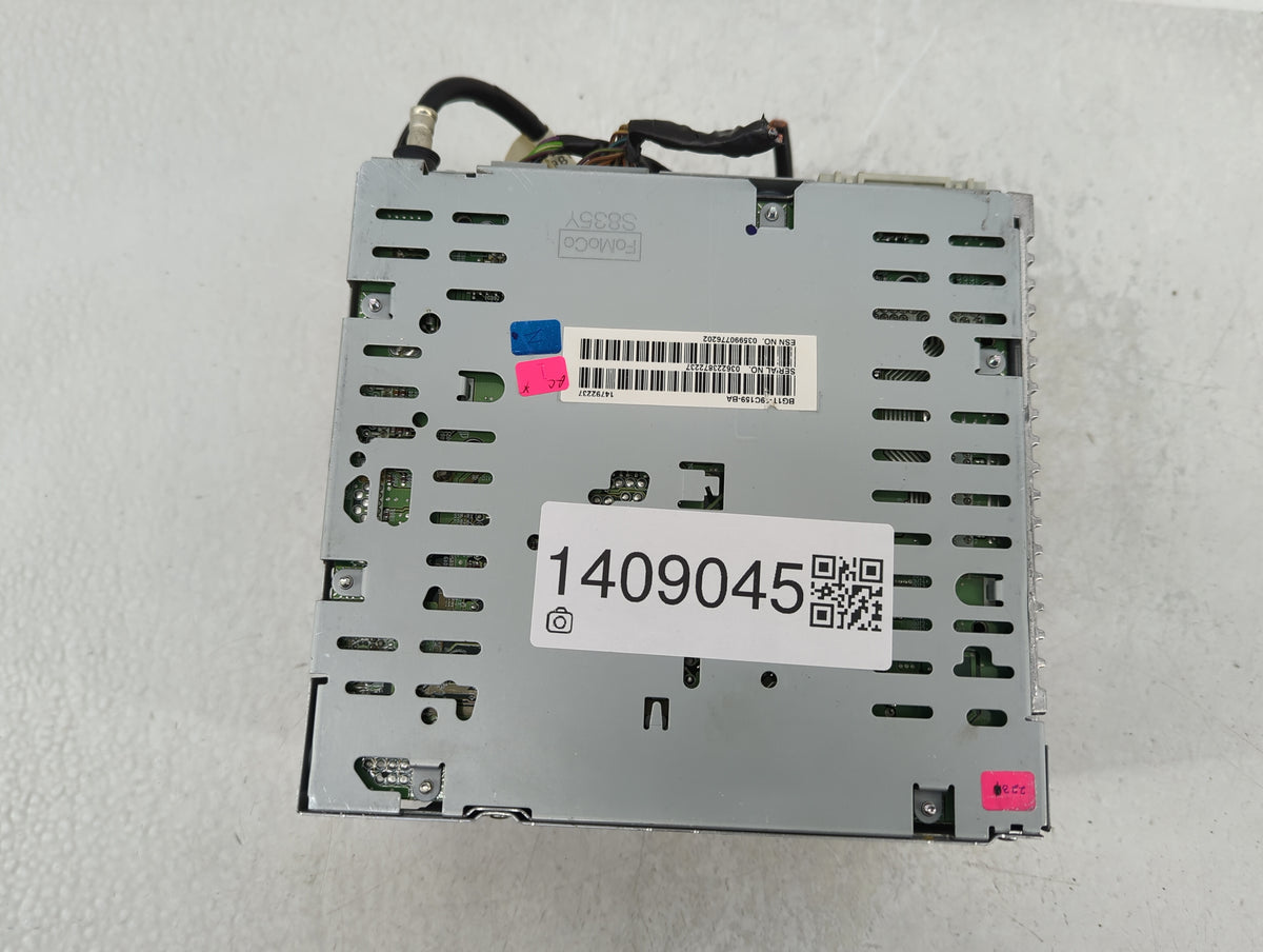 2011-2012 Ford Taurus Radio AM FM Cd Player Receiver Replacement P/N:BG1T-19C159-BA Fits 2011 2012 OEM Used Auto Parts - Oem