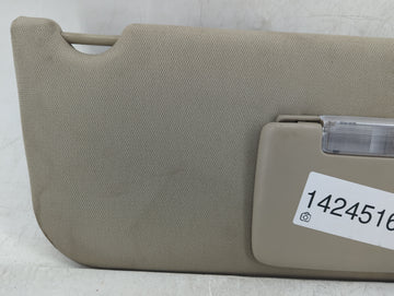 2010-2011 Ford Taurus Sun Visor Shade Replacement Passenger Right Mirror Fits Fits 2010 2011 OEM Used Auto Parts