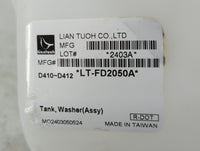 2008-2013 Ford Taurus Windshield Washer Fluid Reservoir Bottle Oem - Oemusedautoparts1.com