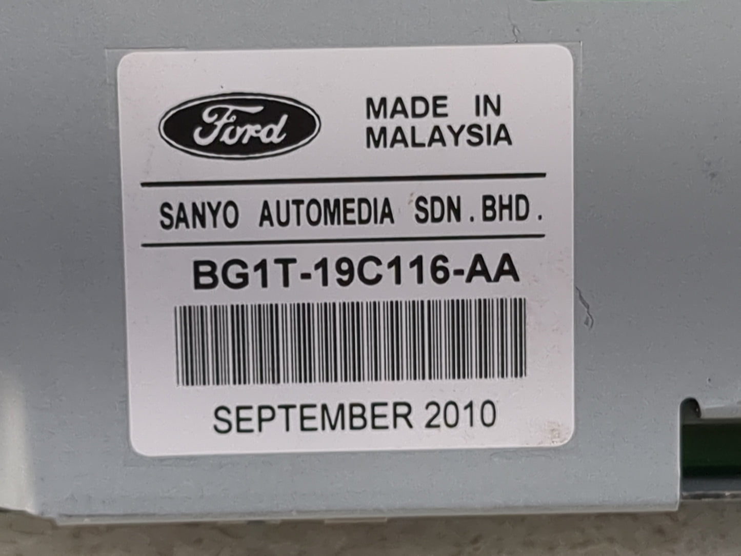 2011 Ford Taurus Information Display Screen - Oemusedautoparts1.com
