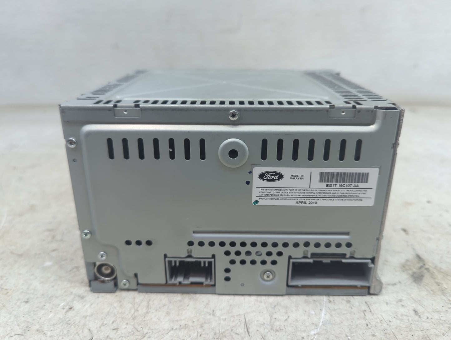 2011-2012 Ford Taurus Radio AM FM Cd Player Receiver Replacement P/N:BG1T-19C107-AA BG1T-19C159-A Fits Fits 2011 2012 OEM Us