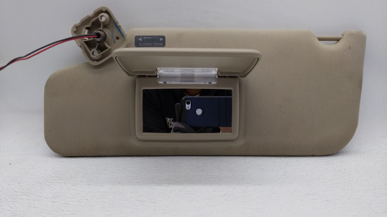 2010-2011 Ford Taurus Sun Visor Shade Replacement Driver Left Mirror Fits Fits 2010 2011 OEM Used Auto Parts - Oemusedautopa